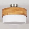 Vrolle Plafoniera Legno chiaro, Nichel opaco, 2-Luci