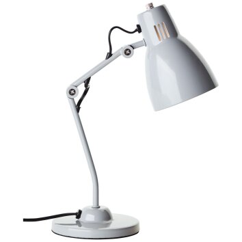 Brilliant Bailie Lampada da tavolo Grigio, 1-Luce