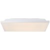 Brilliant Malgas Plafoniera LED Bianco, 1-Luce, Telecomando