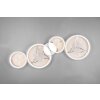 Trio Groovy Plafoniera LED Bianco, 1-Luce