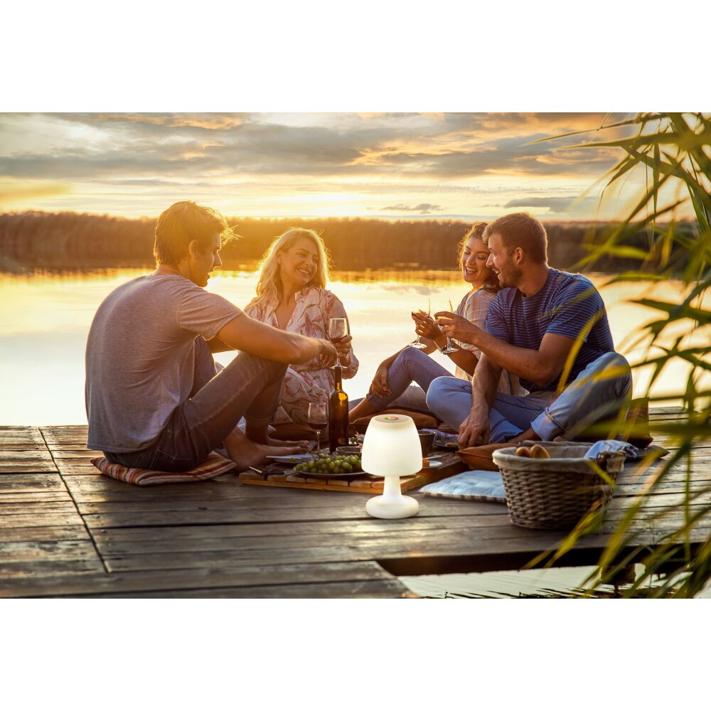 FHL easy Barletta Lampada da tavolo LED Bianco, 1-Luce, Cambia colore main product photo