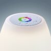 FHL easy Barletta Lampada da tavolo LED Bianco, 1-Luce, Cambia colore