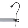 FHL easy Nox Lampada con pinza LED Nero, 1-Luce