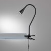 FHL easy Nox Lampada con pinza LED Nero, 1-Luce