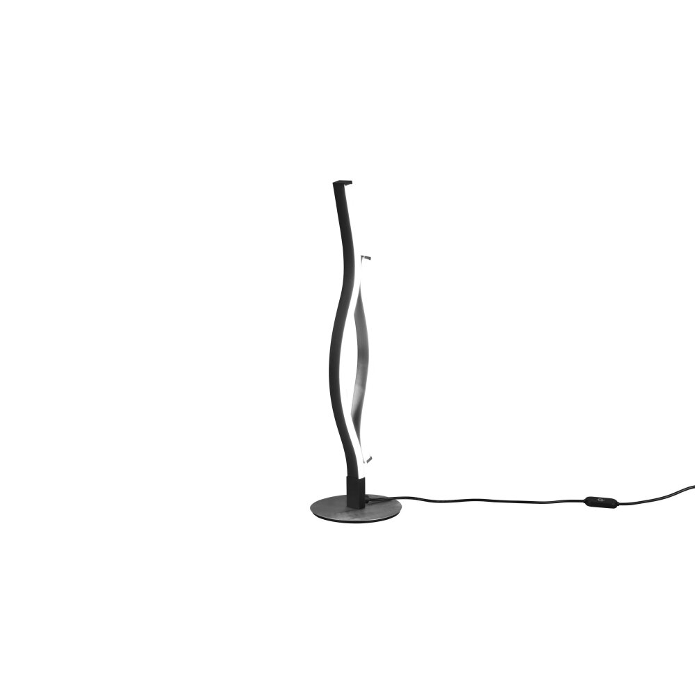 Trio Blaze Lampada da tavolo LED Alluminio satinato, 1-Luce
