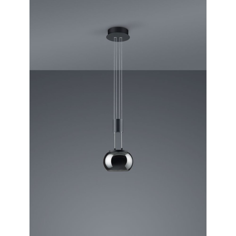 Trio Madison Lampadario a sospensione LED Nero, 1-Luce main product photo