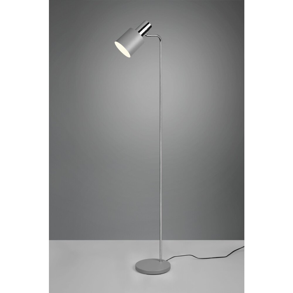 Reality Adam Lampada da terra Cromo, Grigio, 1-Luce