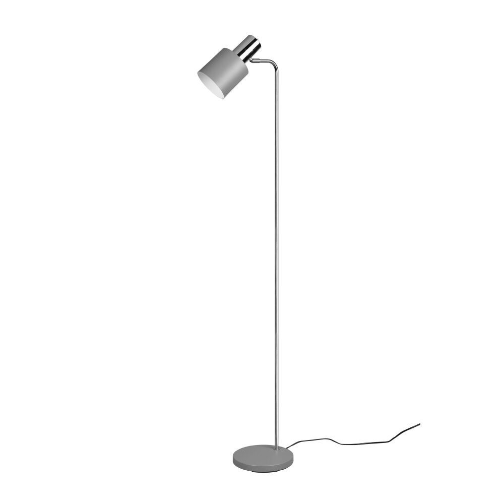 Reality Adam Lampada da terra Cromo, Grigio, 1-Luce