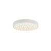 Reality Chizu Plafoniera LED Bianco, 1-Luce, Telecomando, Cambia colore