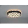 Reality Chizu Plafoniera LED Nero, 1-Luce, Telecomando, Cambia colore