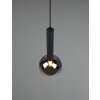 Trio Clayton Lampada a Sospensione Nero, 1-Luce