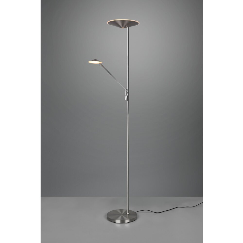 Trio Brantford Piantana LED Nichel opaco, 1-Luce main product photo