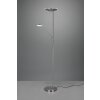 Trio Brantford Piantana LED Nichel opaco, 1-Luce