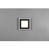 Reality Carus Plafoniera LED Nero, 1-Luce