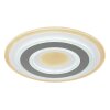 Globo SABATINO Plafoniera LED Bianco, 1-Luce, Telecomando