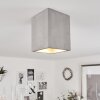 Stettler Plafoniera Grigio, 1-Luce