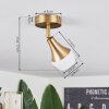 Venizy Plafoniera Ottone antico, 1-Luce