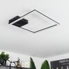 Taleta Plafoniera LED Nero, 1-Luce