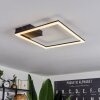 Taleta Plafoniera LED Nero, 1-Luce