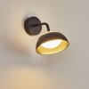 Ancemont Applique da esterno LED Nero, 1-Luce