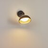 Ancemont Applique da esterno LED Nero, 1-Luce