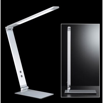 Honsel Geri Lampada da Tavolo LED Alluminio, 1-Luce