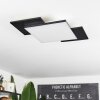 Barullu Plafoniera LED Legno chiaro, Nero, Bianco, 1-Luce