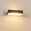 Seilhac lampade da parete solare LED Nero, 1-Luce, Sensori di movimento