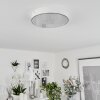 Mentque Plafoniera LED Bianco, 1-Luce