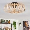 Oravi Plafoniera Legno chiaro, 1-Luce