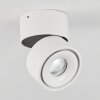 Laonsana Plafoniera LED Nero, Bianco, 1-Luce