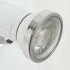 Lanrigan Applique LED Cromo, Bianco, 1-Luce