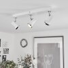 Lanrigan Plafoniera LED Cromo, Bianco, 3-Luci