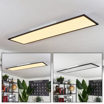 Wilderswil Plafoniera LED Bianco, 1-Luce