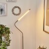 Reuland Lampada da terra LED Nichel opaco, 1-Luce