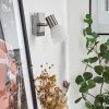 Villaseca Applique LED Nichel opaco, 1-Luce Villaseca Applique LED Nichel opaco, 1-Luce