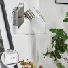 Villaseca Applique LED Nichel opaco, 1-Luce Villaseca Applique LED Nichel opaco, 1-Luce