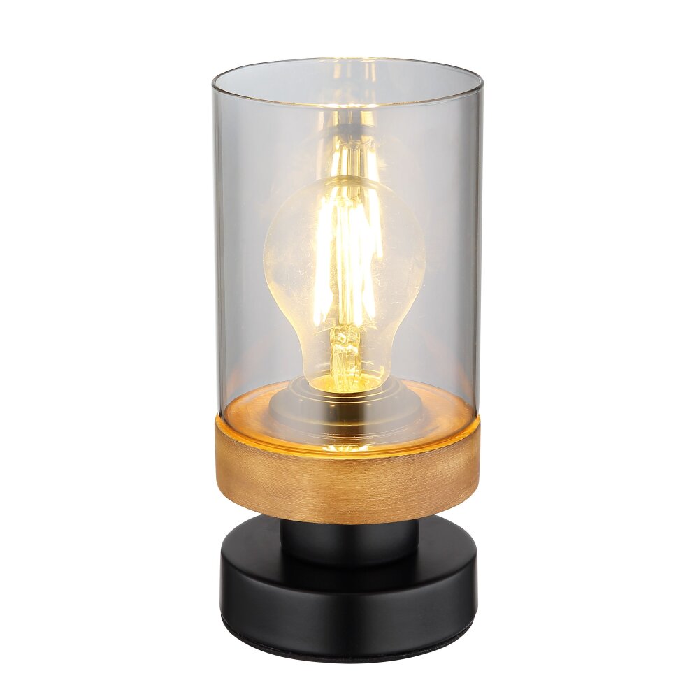 Globo FINCA Lampada da tavolo Écru, Nero, 1-Luce main product photo