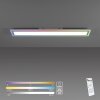 Leuchten-Direkt EDGING Plafoniera LED Bianco, 1-Luce, Telecomando