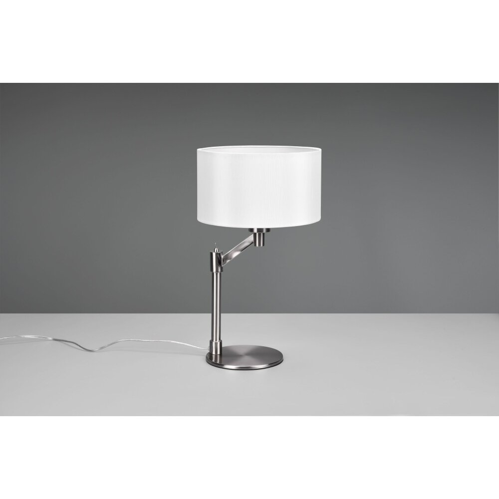 Trio Cassio Lampada da tavolo Nichel opaco, 1-Luce main product photo