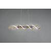 Trio Sequence Lampada a Sospensione LED Ottone, Nero, 1-Luce