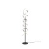 Trio Sequence Lampada da terra LED Alluminio, Nero, 1-Luce