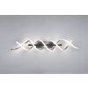 Trio Sequence Plafoniera LED Alluminio, Nero, 1-Luce