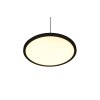 Trio Tray Lampadario a sospensione LED Nero, 1-Luce