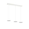 Trio Tray Lampada a Sospensione LED Bianco, 3-Luci