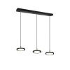 Trio Tray Lampada a Sospensione LED Nero, 3-Luci