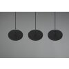 Trio Tray Lampada a Sospensione LED Nero, 3-Luci