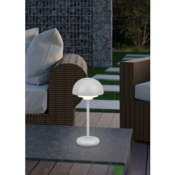 Reality Elliot Lampada da tavolo LED Grigio, 1-Luce