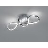 Reality Perugia Plafoniera LED Cromo, 1-Luce