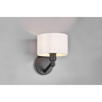 Trio Cassio Applique Nero, 1-Luce